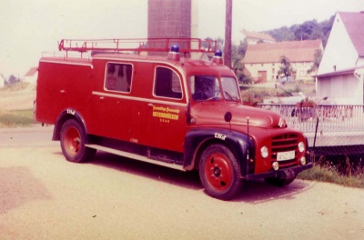 1. eigenes Feuerwehrauto in Osterbrücken