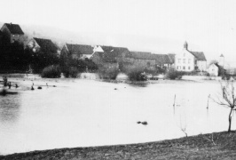Hochwasser in Osterbrücken