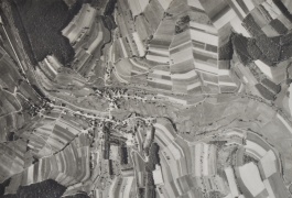 Luftbild Osterbrücken 1960